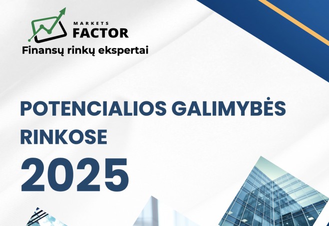 2025 metų perspektyvos finansų rinkose